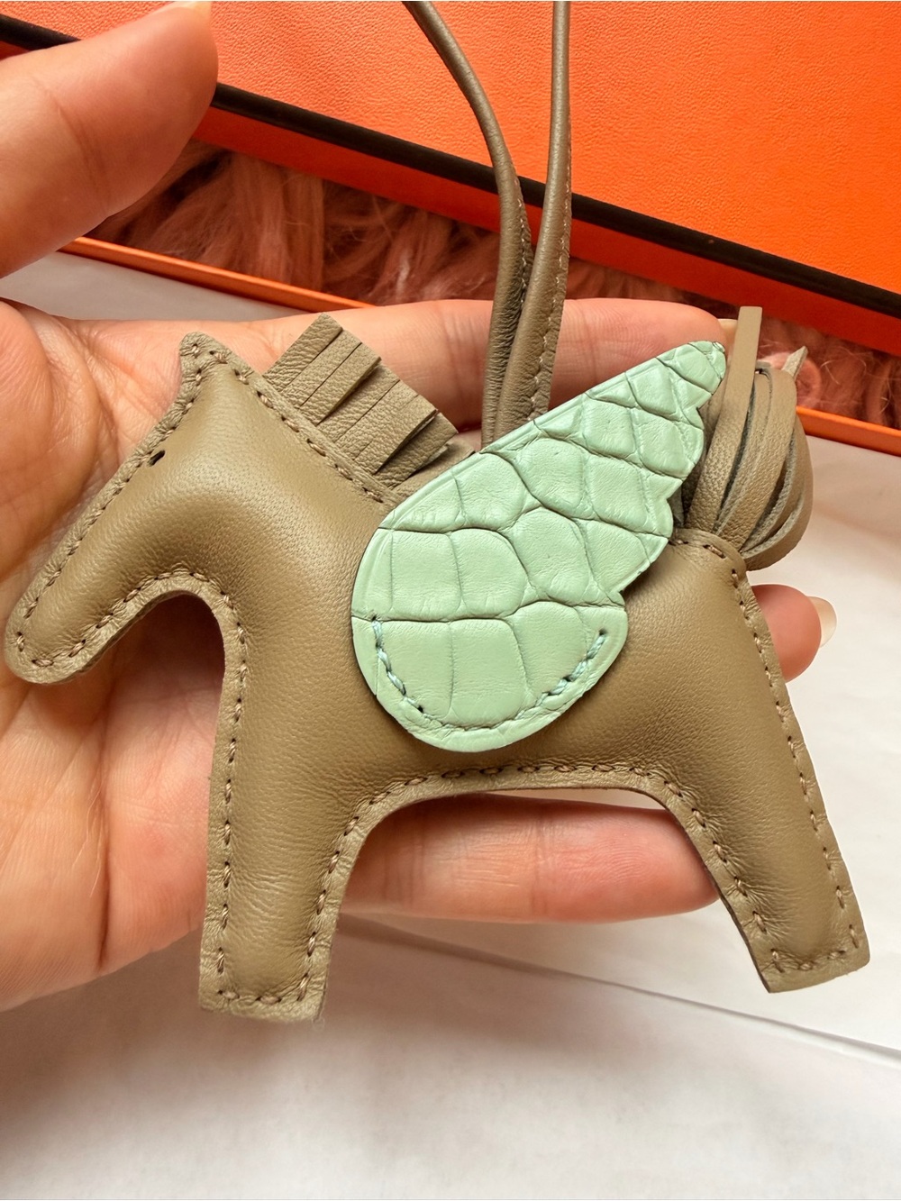 SUPER RARE Hermes Rodeo Pegase Touch 🐊 - Picture 3 of 7